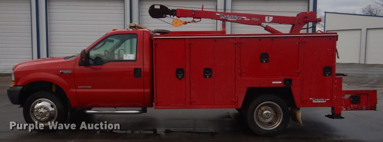 image for item DM7261 2004 Ford F550 Super Duty  utility / service truck