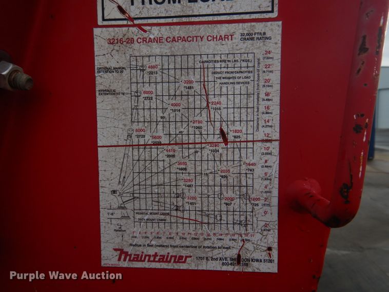 image for item DM7261 2004 Ford F550 Super Duty  utility / service truck