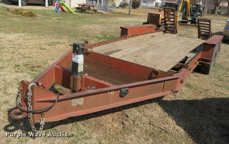 image for item DN7923 1998 Belshe Industries L-16  equipment trailer