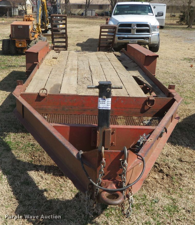 image for item DN7923 1998 Belshe Industries L-16  equipment trailer