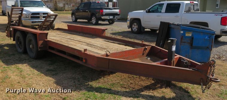 image for item DN7923 1998 Belshe Industries L-16  equipment trailer