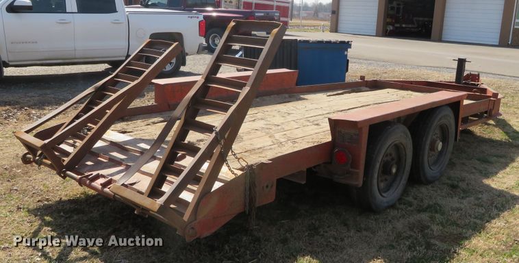image for item DN7923 1998 Belshe Industries L-16  equipment trailer