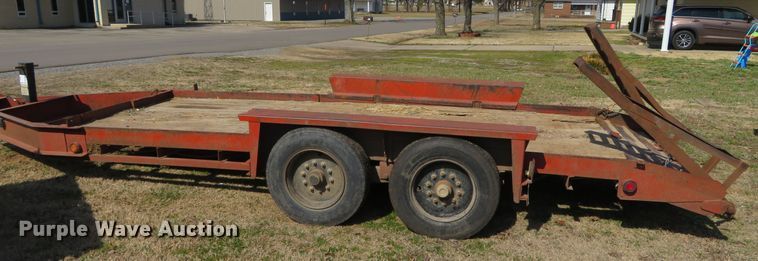 image for item DN7923 1998 Belshe Industries L-16  equipment trailer