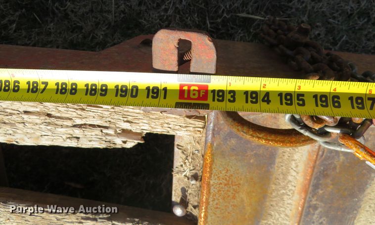 image for item DN7923 1998 Belshe Industries L-16  equipment trailer