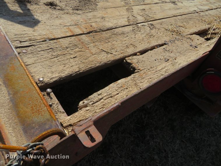 image for item DN7923 1998 Belshe Industries L-16  equipment trailer