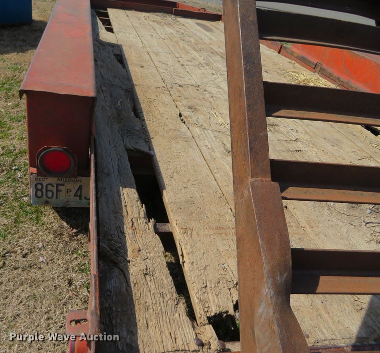 image for item DN7923 1998 Belshe Industries L-16  equipment trailer