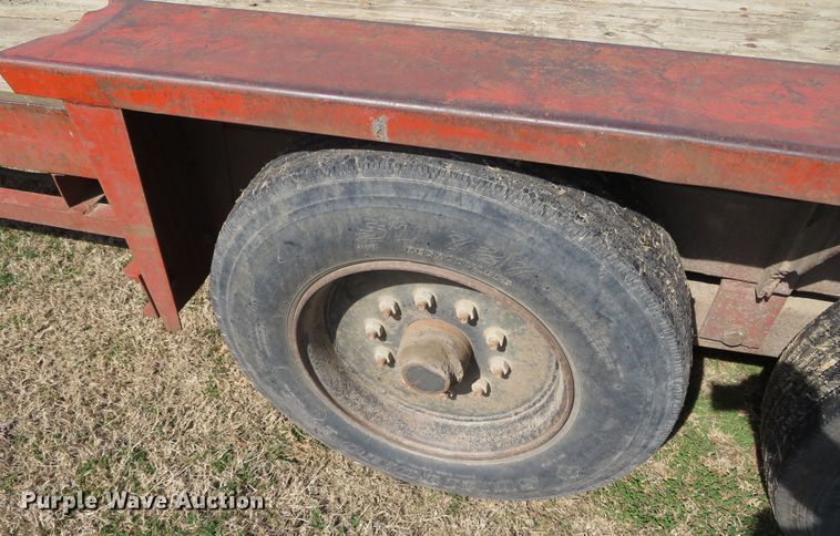 image for item DN7923 1998 Belshe Industries L-16  equipment trailer