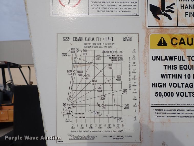 image for item DP4519 2016 Freightliner M2 106  utility / service truck