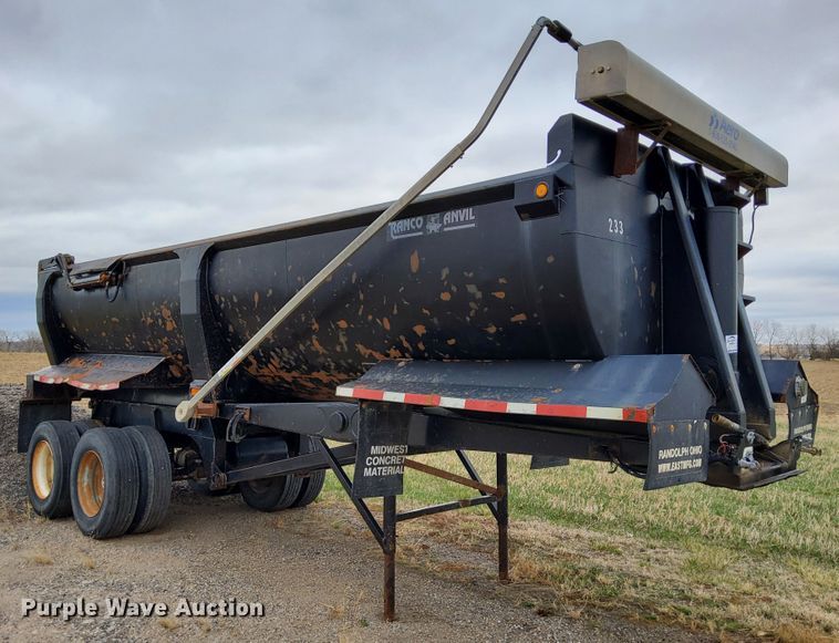 image for item DR0881 2003 Ranco  end dump trailer