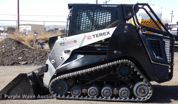 image for item DR1139 2012 Terex PT100G  tracked skid steer loader