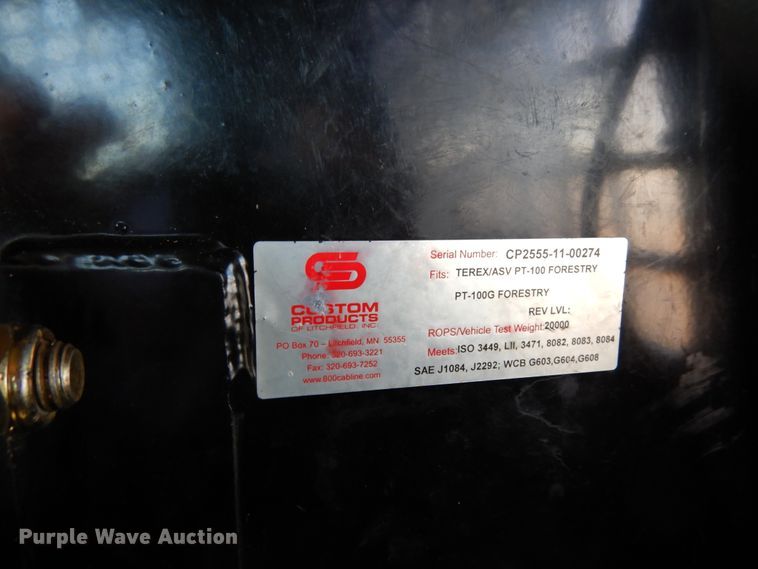 image for item DR1139 2012 Terex PT100G  tracked skid steer loader