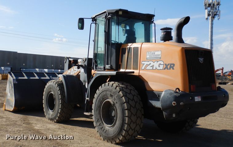 image for item DR1140 2017 Case 721G  wheel loader