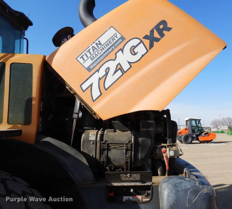 image for item DR1140 2017 Case 721G  wheel loader