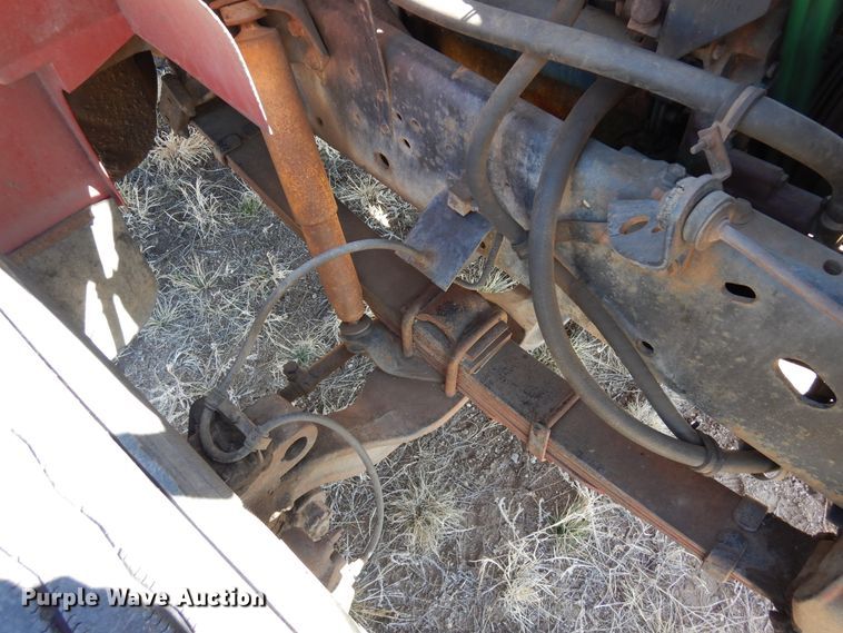 image for item DR1147 1990 International 4700  Crew Cab chipper truck