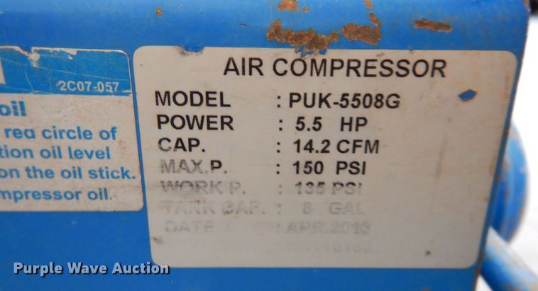 image for item EY9811 (2) Puma air compressors