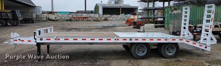 image for item HK9417 1978 Belshe T-8  equipment trailer