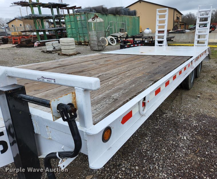 image for item HK9417 1978 Belshe T-8  equipment trailer