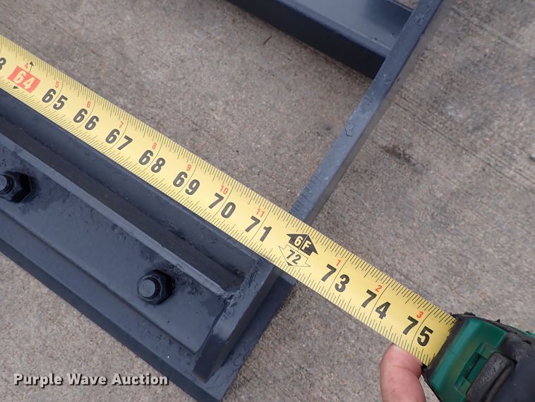 image for item HR9810 Edge 500785  72" W skid steer land leveler