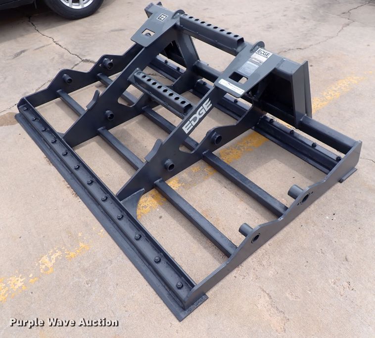 image for item HR9811 Edge 500785  72" W skid steer land leveler