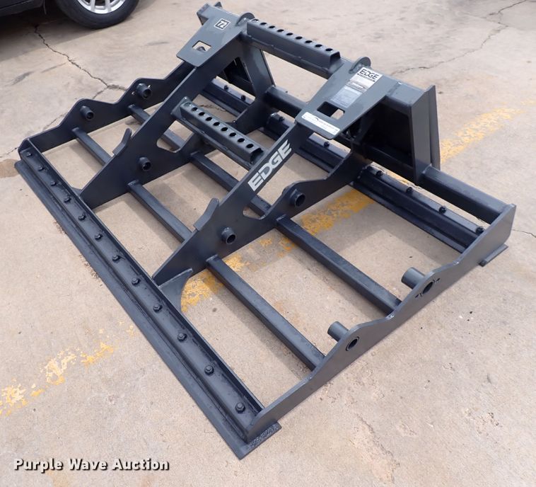 image for item HR9811 Edge 500785  72" W skid steer land leveler