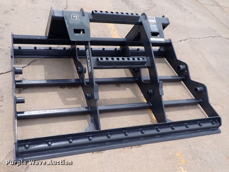 image for item HR9811 Edge 500785  72" W skid steer land leveler