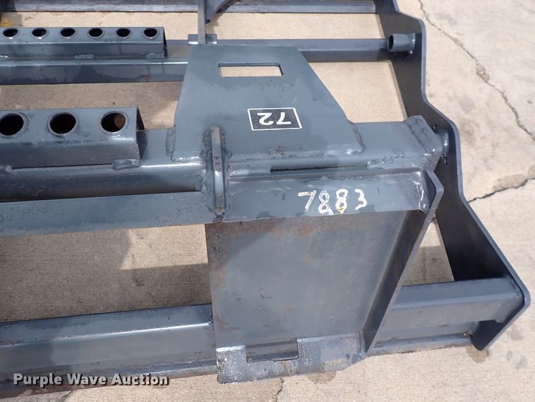 image for item HR9811 Edge 500785  72" W skid steer land leveler