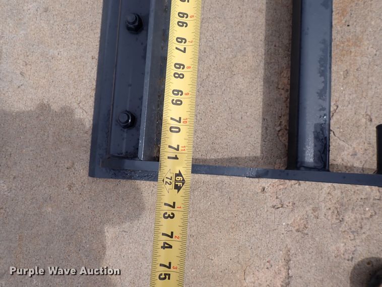 image for item HR9811 Edge 500785  72" W skid steer land leveler