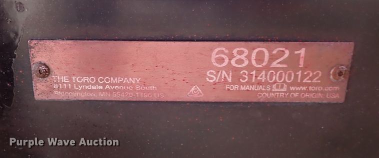 image for item HR9819 2015 Toro  mortar mixer