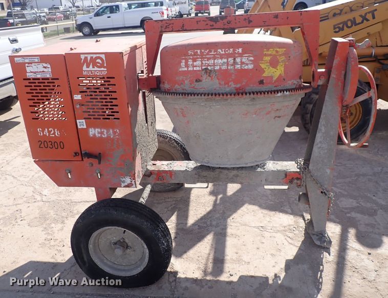 image for item HR9856 Multiquip MC94  concrete mixer