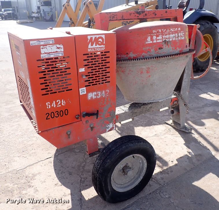image for item HR9856 Multiquip MC94  concrete mixer