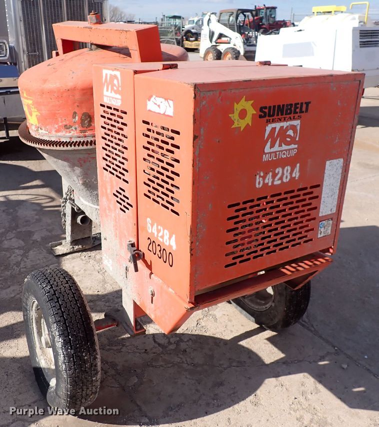 image for item HR9856 Multiquip MC94  concrete mixer