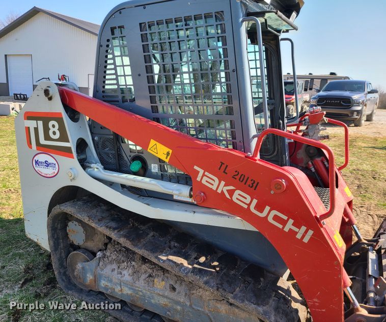 image for item IF9447 2020 Takeuchi TL8  tracked skid steer loader