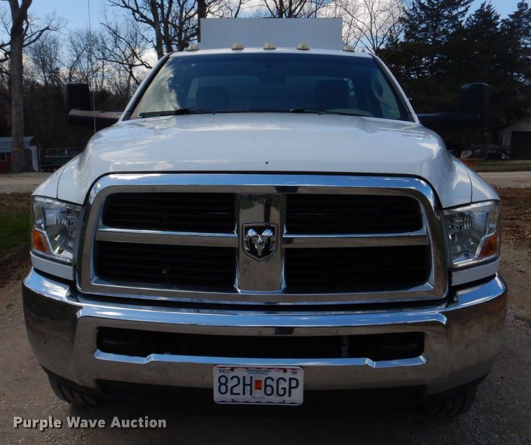 image for item IM9700 2012 Dodge Ram 3500HD  utility bed pickup truck