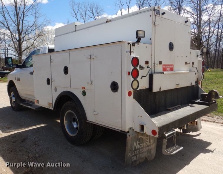 image for item IM9700 2012 Dodge Ram 3500HD  utility bed pickup truck