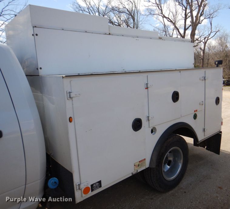 image for item IM9700 2012 Dodge Ram 3500HD  utility bed pickup truck