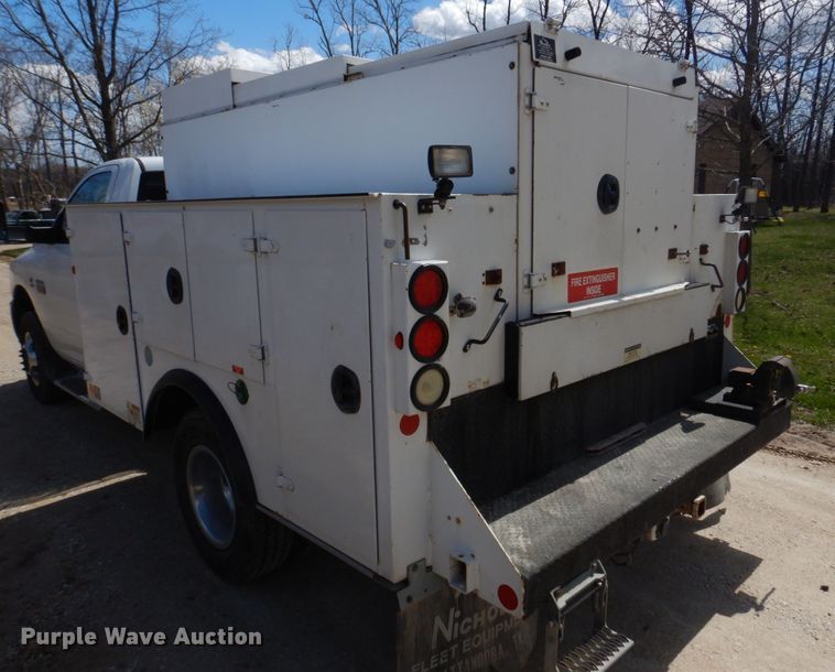 image for item IM9700 2012 Dodge Ram 3500HD  utility bed pickup truck