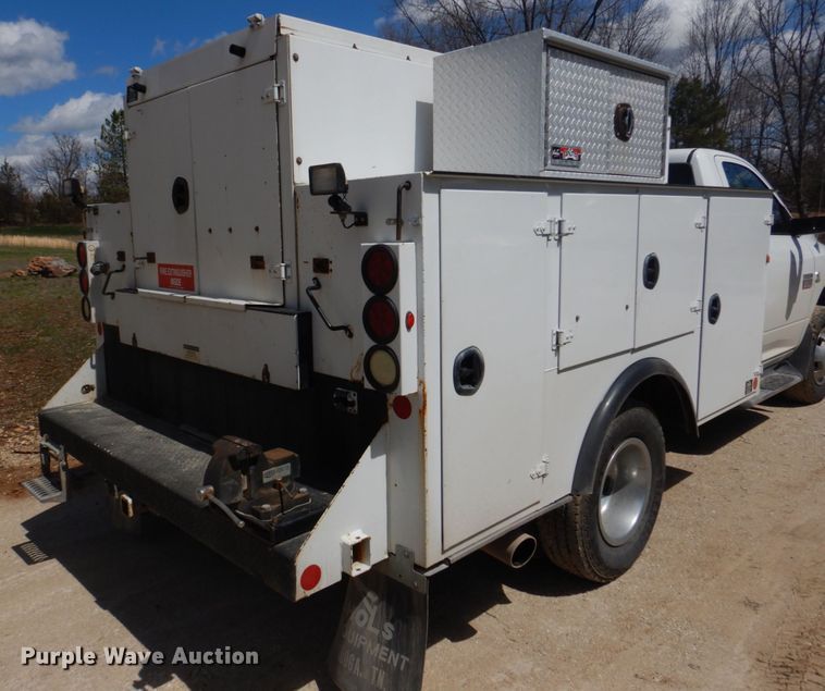 image for item IM9700 2012 Dodge Ram 3500HD  utility bed pickup truck