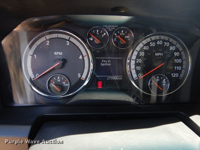 image for item IM9700 2012 Dodge Ram 3500HD  utility bed pickup truck