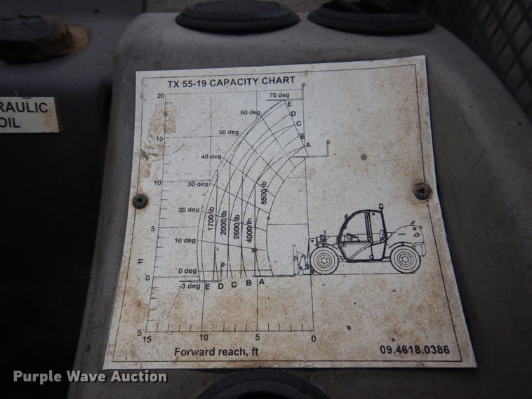 image for item IM9871 2005 Terex TX55-19  telehandler