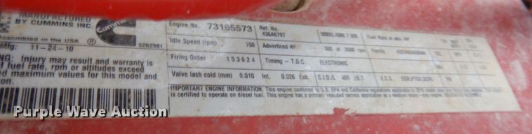 image for item IM9883 2011 Ford F650 Super Duty  flatbed truck