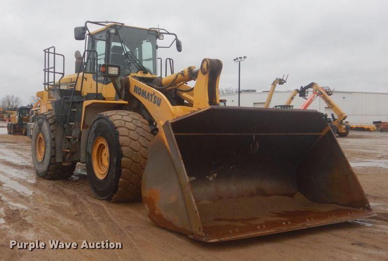 image for item IU9824 2014 Komatsu WA500-7  wheel loader
