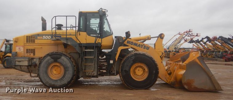 image for item IU9824 2014 Komatsu WA500-7  wheel loader