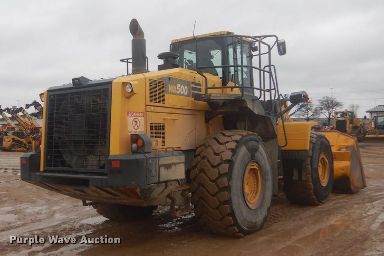 image for item IU9824 2014 Komatsu WA500-7  wheel loader