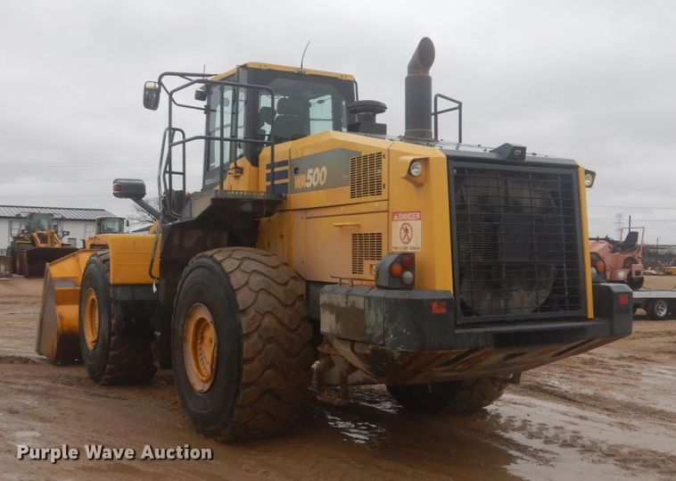 image for item IU9824 2014 Komatsu WA500-7  wheel loader