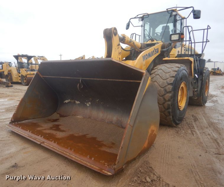 image for item IU9824 2014 Komatsu WA500-7  wheel loader