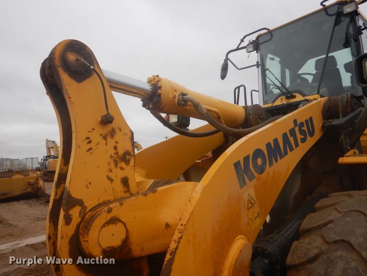 image for item IU9824 2014 Komatsu WA500-7  wheel loader