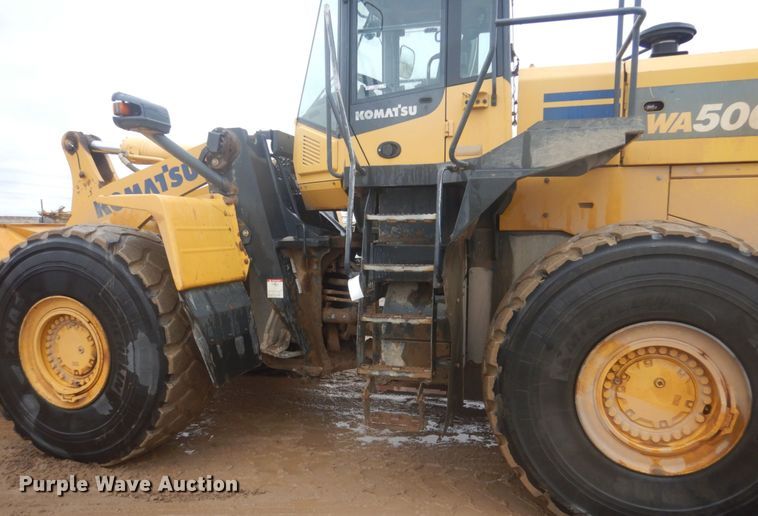 image for item IU9824 2014 Komatsu WA500-7  wheel loader
