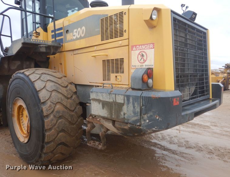 image for item IU9824 2014 Komatsu WA500-7  wheel loader