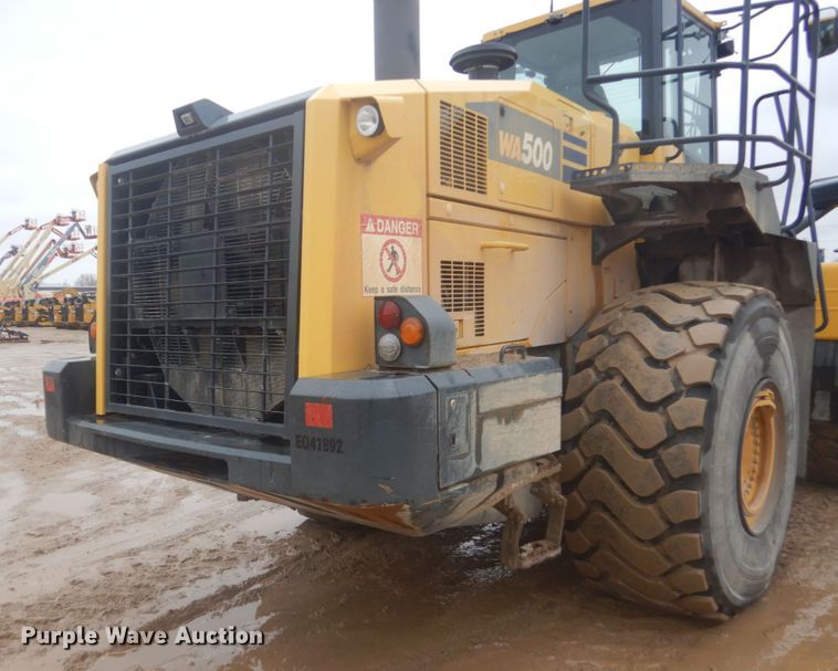 image for item IU9824 2014 Komatsu WA500-7  wheel loader