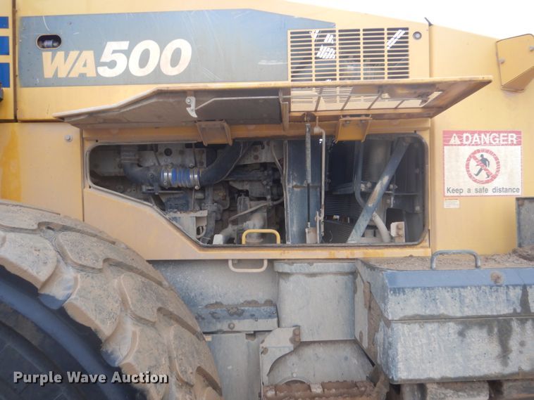image for item IU9824 2014 Komatsu WA500-7  wheel loader